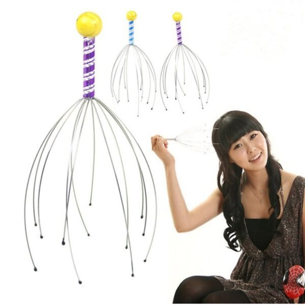Hair Hair Raising Octopus Scalp Massager Massage Claw Manual Massager Head Massager  Grasper