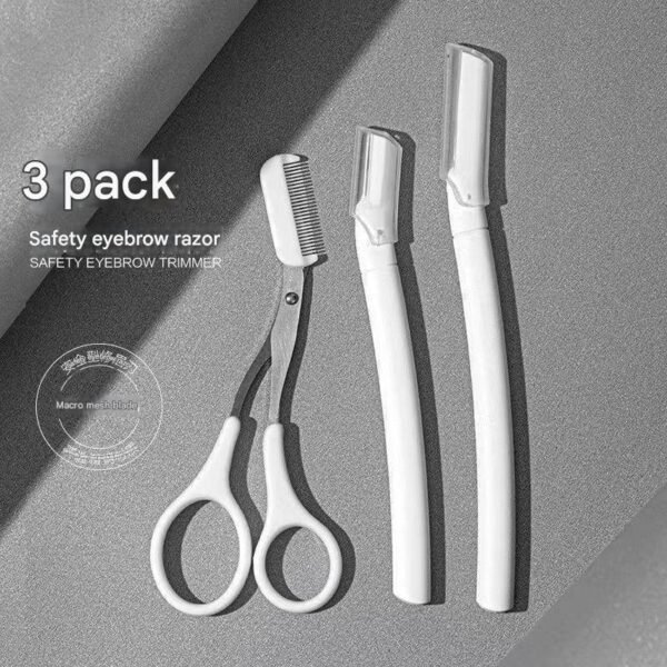 Eyebrow Trimmer Eyebrow Trimming Tool Set Macro Safety Type Beginner Men's And Women's Special Eyebrow Razor
